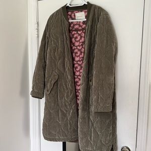 Anthropologie quilted jacket!